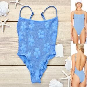 bond-eye Low Palace One Piece in Cornflower Floral | One Size